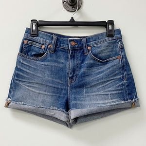 Madewell High Rise Denim Shorts